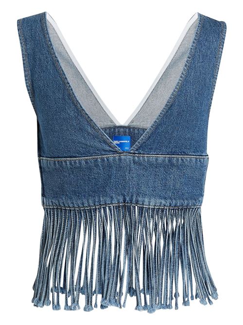 Top donna in denim Karl Lagerfeld jeans | A2W110221DE